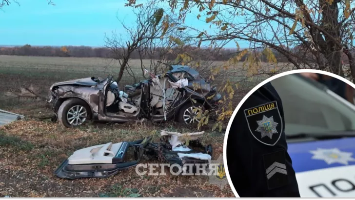У Херсонській області в аварії загинули троє пасажирів і водій