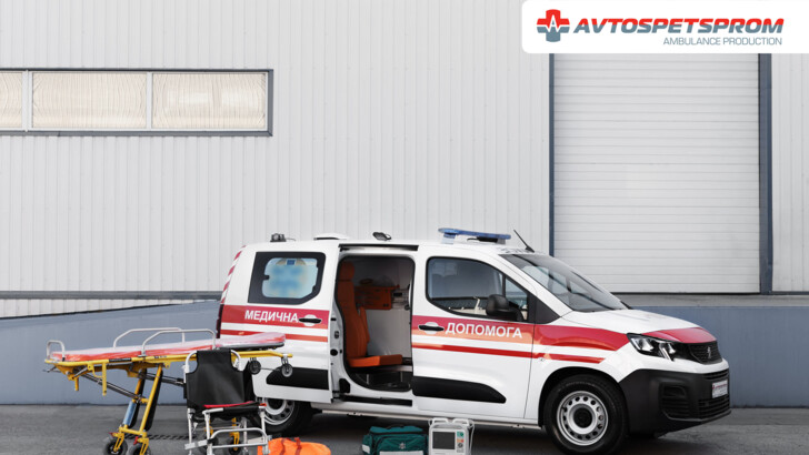 Автомобили для экстренной помощи и семейных врачей, амбулаторий типа А1 на базе Peugeot Part | Фото: Автоспецпром
