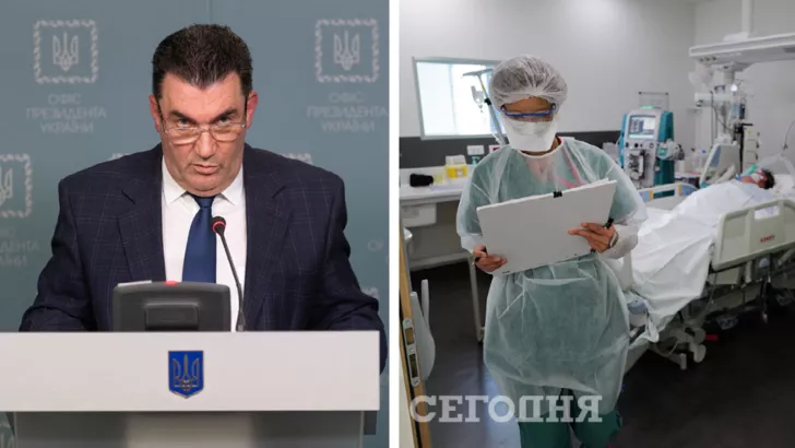 Секретар РНБО Олексій Данілов заявив, що в Україні вже є випадки нового варіанту штаму коронавірусу "Дельта"/Колаж: Сьогодні