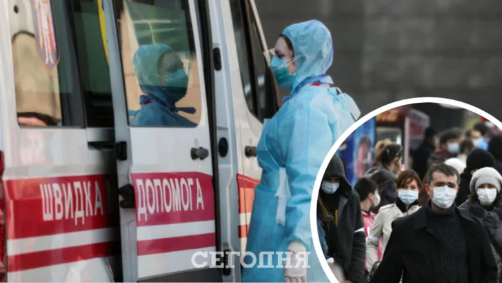 Ситуация с коронавирусом в Украине / Коллаж "Сегодня"
