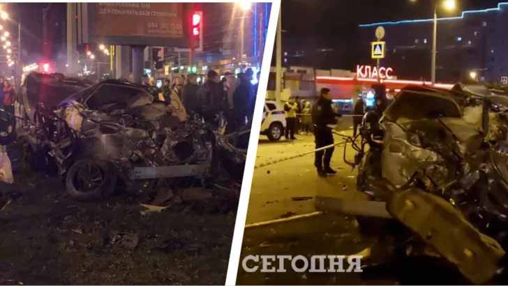Смертельное ДТП в Харькове произошло ночью / Коллаж "Сегодня"