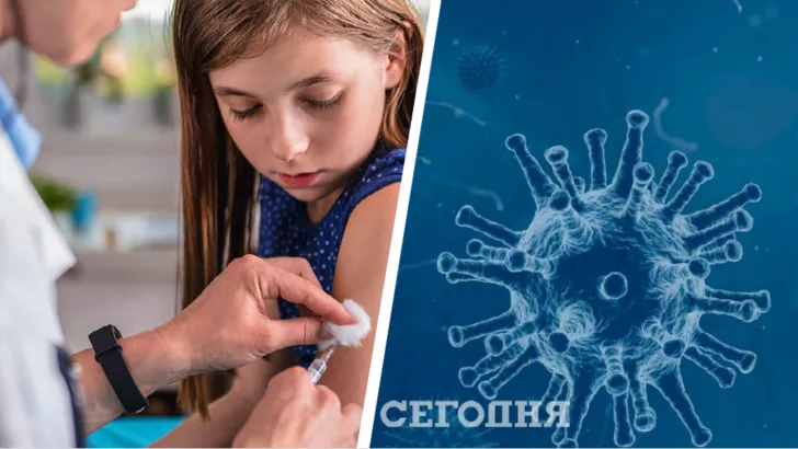 Вакцинация детей в Украине. Фото: коллаж "Сегодня"