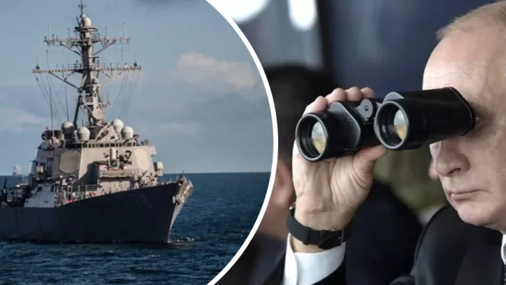 Россия следит за передвижением американских кораблей в Черном море