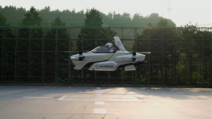 Літаючий автомобіль SD-03 отримав сертифікат безпеки. Фото: skydrive2020.com