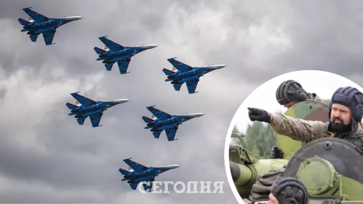 Москва может применить на Донбассе боевую авиацию. Фото: коллаж "Сегодня"