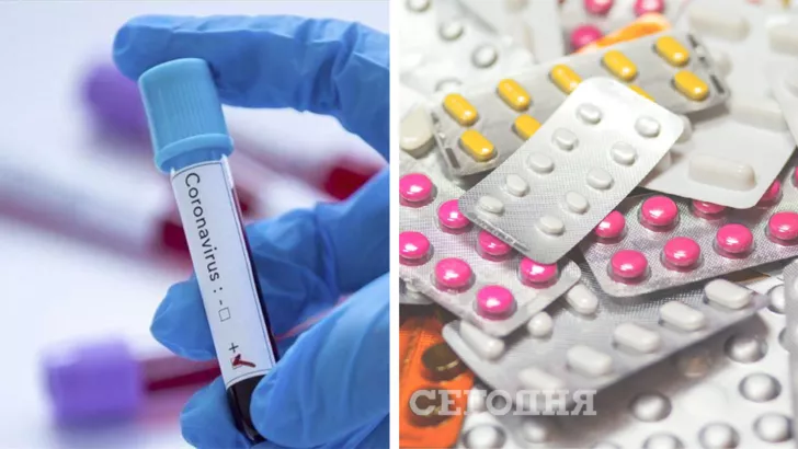 Таблетки от коронавируса могут появиться в Украине. Фото: коллаж "Сегодня"