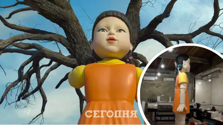 В Донецке создали куклу из легендарного сериала. Фото: коллаж "Сегодня"