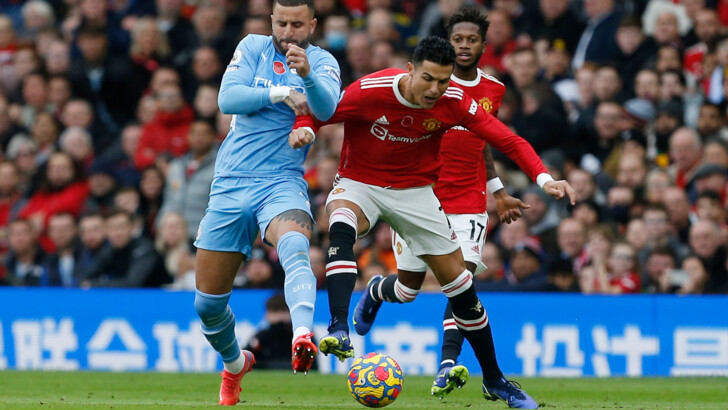 Манчестер Юнайтед – Манчестер Сити. Фото первого тайма матча 6 ноября 2021 | Фото: Reuters