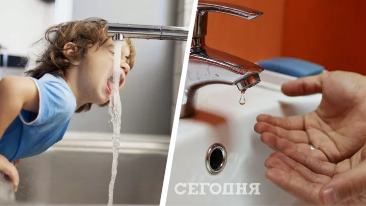 В Киеве отключат воду. Фото: коллаж "Сегодня"