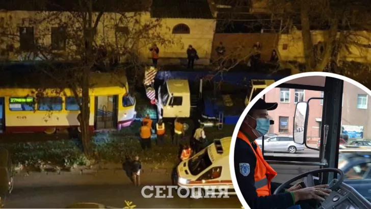 В Одессе трамвай сбил насмерть мужчину.