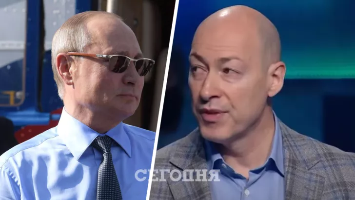 Гордон (праворуч) упевнений - Путін не піде на повномасштабну війну. Колаж "Сьогодні"