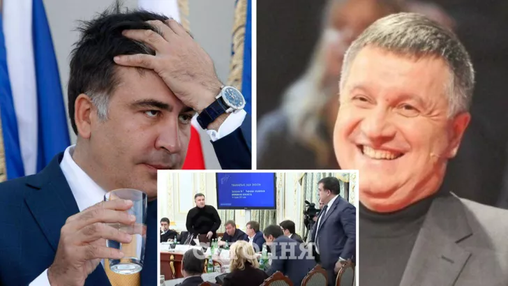 Саакашвили (слева) и Аваков уладили конфликт. Коллаж "Сегодня"