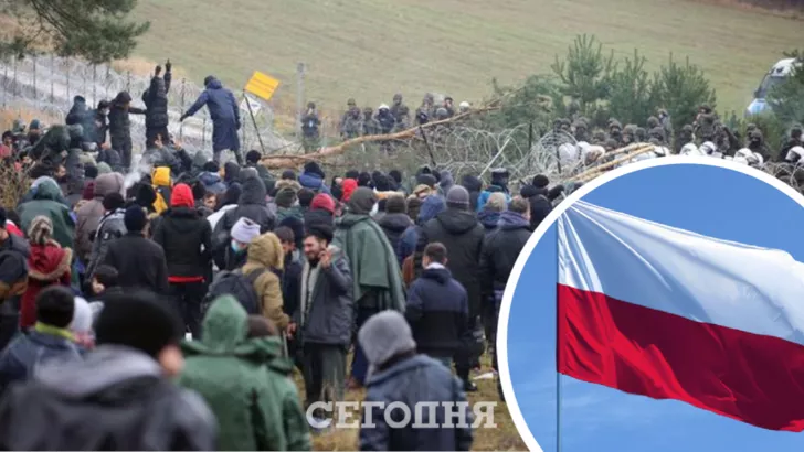 Обстановка на белорусско-польской границе накаляется. Фото: коллаж "Сегодня"