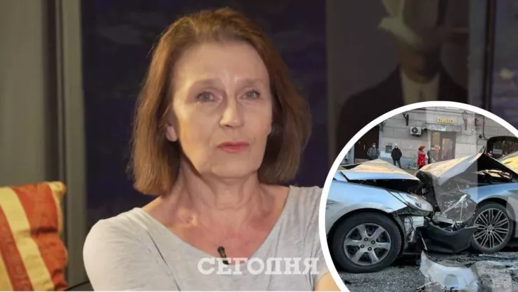 Актриса Олена Сафонова потрапила у масштабну ДТП