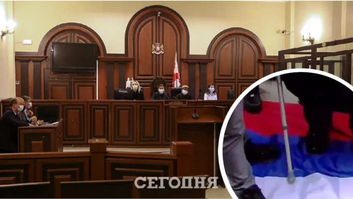 Суд над Саакашвили проходит с многочисленными акциями протеста / Коллаж "Сегодня"