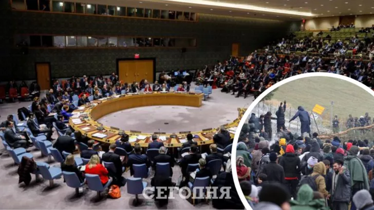 Естонія, Франція та Ірландія ініціювали екстрене засідання Ради безпеки ООН. Фото: колаж "Сьогодні"