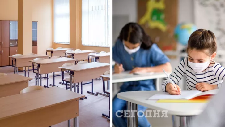 Как в Украине учатся школьники. Фото: коллаж "Сегодня"