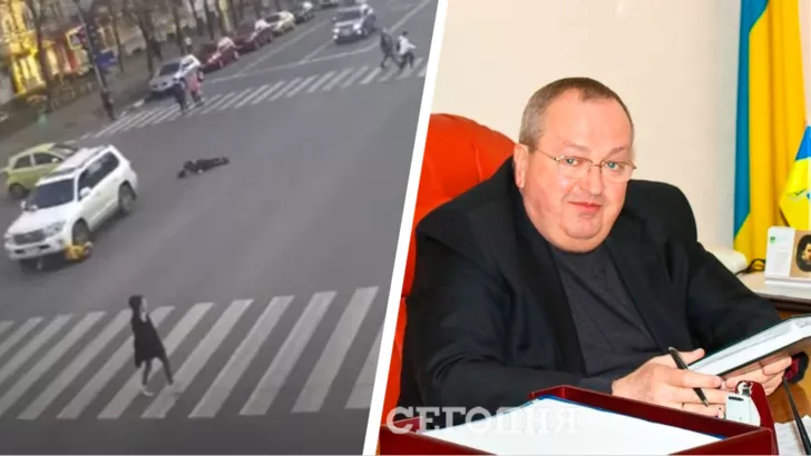 В Харькове автомобиль сына чиновника Юрия Раины (на фото) сбил подростков на переходном переходе.
