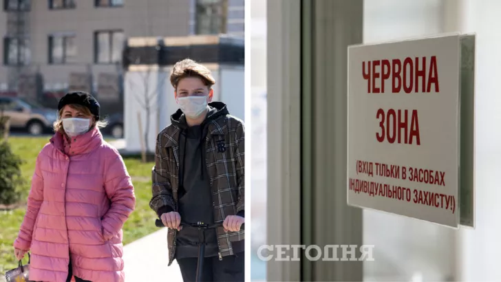 Ситуация с коронавирусом в Украине ухудшается. Фото: коллаж "Сегодня"
