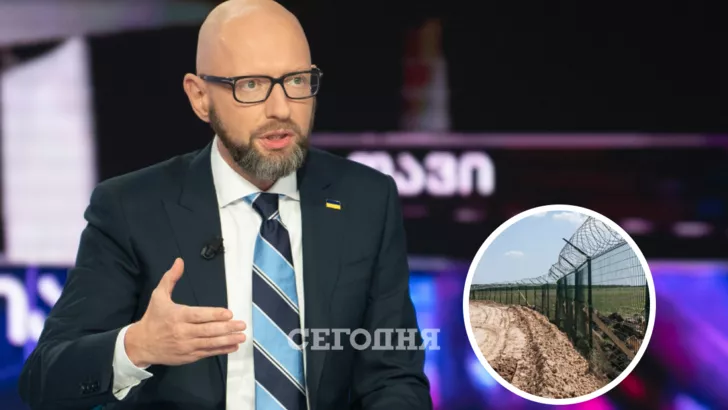 Яценюк считает, что проект "Стена" провалился из-за России