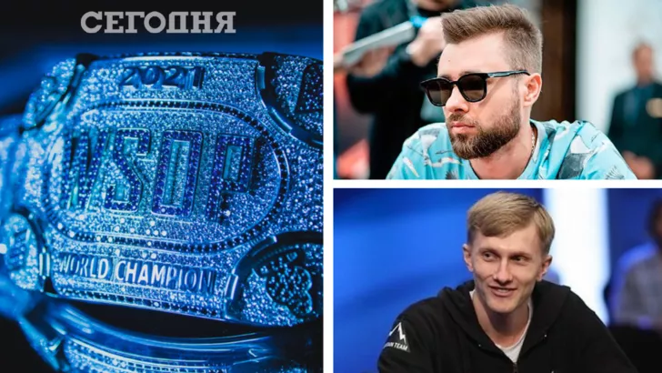 Алексей Кравчук (сверху) и Павел Векслер (снизу) стремятся добыть победу на Главном событии WSOP