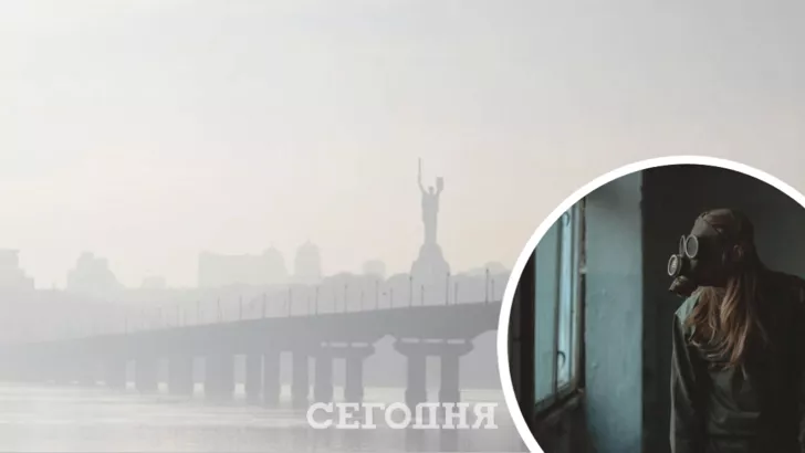 Київ знову в ТОП за рівнем забруднення повітря