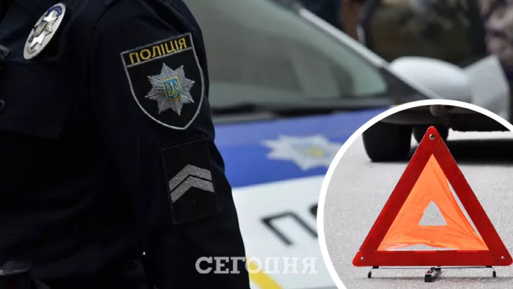 Медики, які приїхали на місце ДТП у Києві, констатували смерть водія/Колаж: Сьогодні