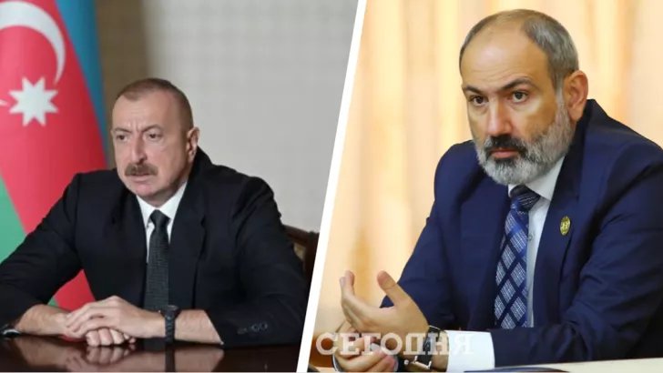Між собою не розмовляють президент Азербайджану Ільхам Алієв та прем'єр Вірменії Нікол Пашинян / Колаж "Сьогодні"