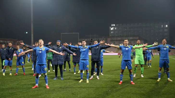 Сборная Украины не может сыграть в плей-офф отбора на ЧМ-2022