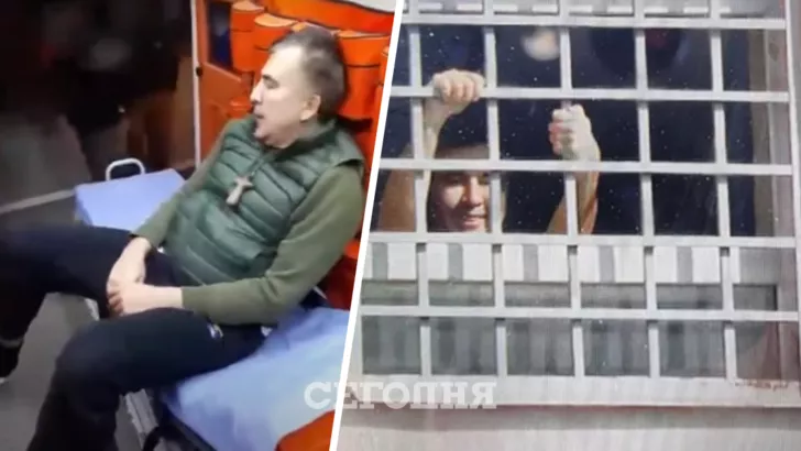 Саакашвили пригрозил крайними мерами протеста. Коллаж "Сегодня"