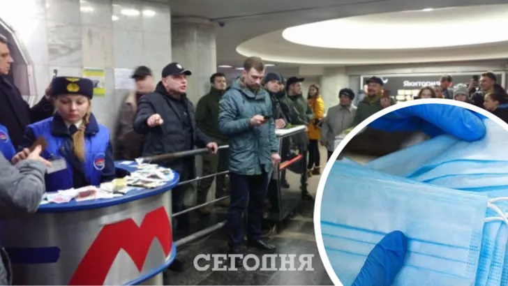 В Харьковском метро произошла стрельба из-за просьбы надеть маски.