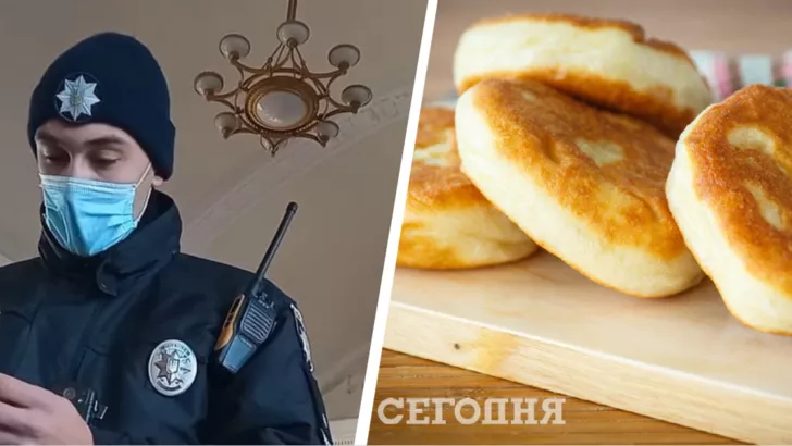 Инцидент с пирожком и патрульным в Чернигове произошел на вокзале / Коллаж "Сегодня"