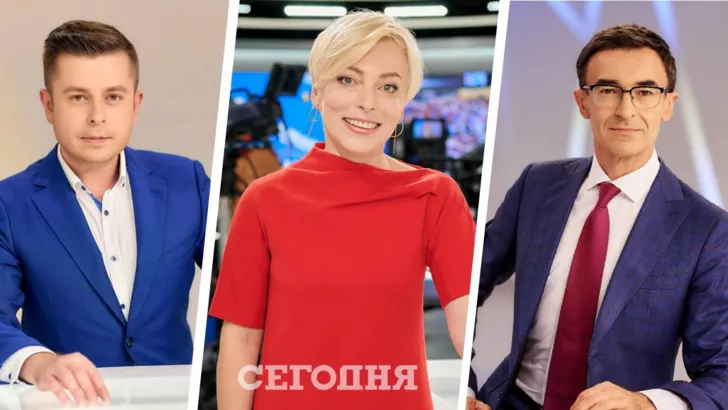 Ведущие канала "Украина"