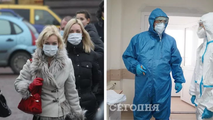 Как в Украине обстоят дела с коронавирусом. Фото: коллаж "Сегодня"