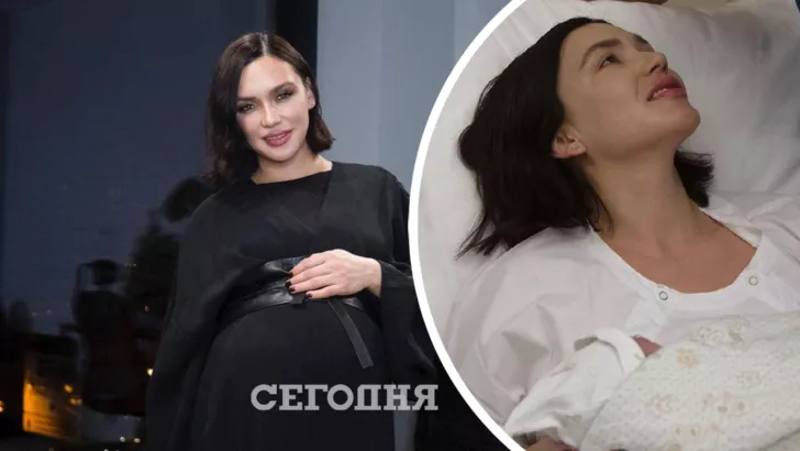 Ольга Серябкіна вперше стала мамою