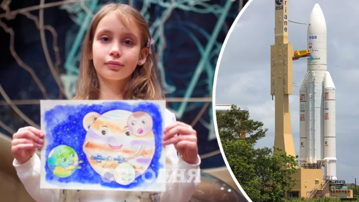 Малюнком юної українки прикрасять ракету Ariane-5