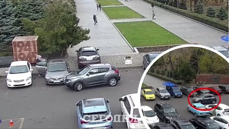 В Одессе женщина стала героиней парковки