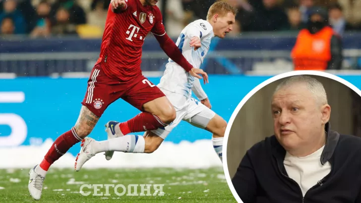 Игорь Суркис недоволен судейством в матче ЛЧ Динамо - Бавария