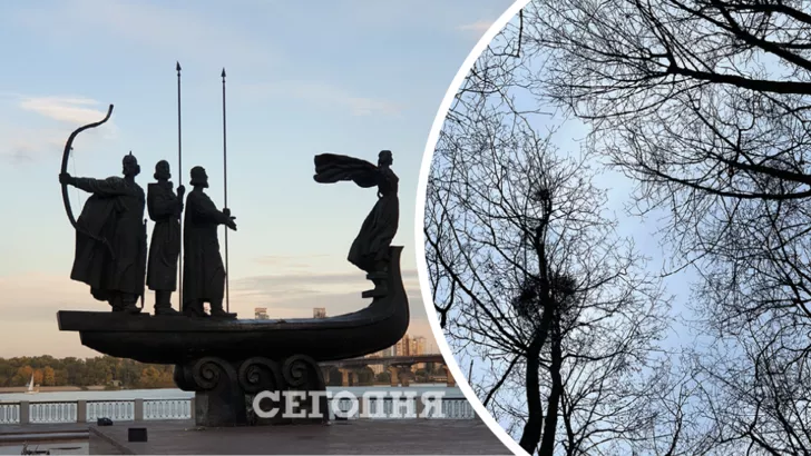У четвер у Києві буде вітряна погода/Колаж: Сьогодні