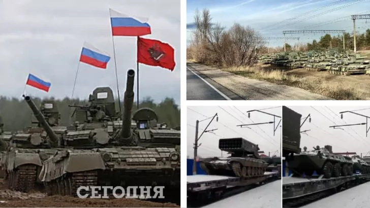Аналітики CIT повідомляють про нарощування російських військ на кордоні з Україною. Фото: колаж "Сьогодні"