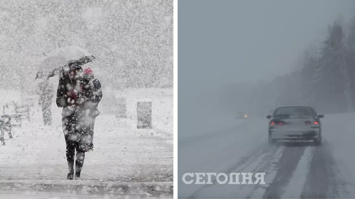 Незабаром в Україну прийде справжня зима. Фото: колаж "Сьогодні"