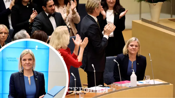 Кілька годин роботи на прем'єрській посаді Магдалини Андерссон і коаліція розвалилася / Фото Reuters / Колаж "Сьогодні"