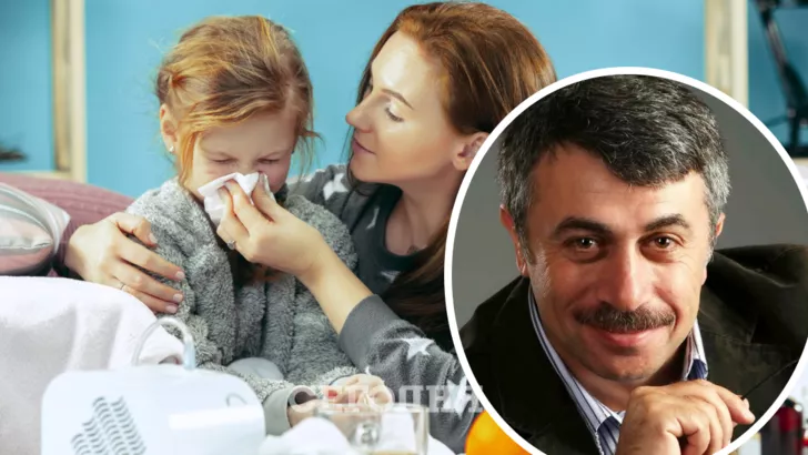 При насморке у ребенка важно не дать засохнуть слизи внутри носа