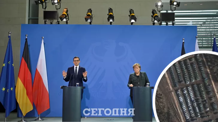 І Польща, і Німеччина зараз змушені вирішувати проблеми, які створює Кремль / Фото Reuters / Колаж "Сьогодні"