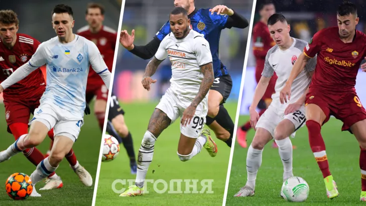 Украинские клубы еще осенью завершили свое выступление в еврокубках