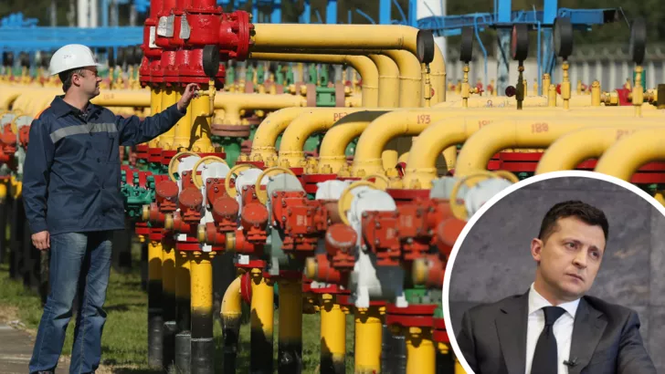 Зеленский о транзите российского газа через Украину