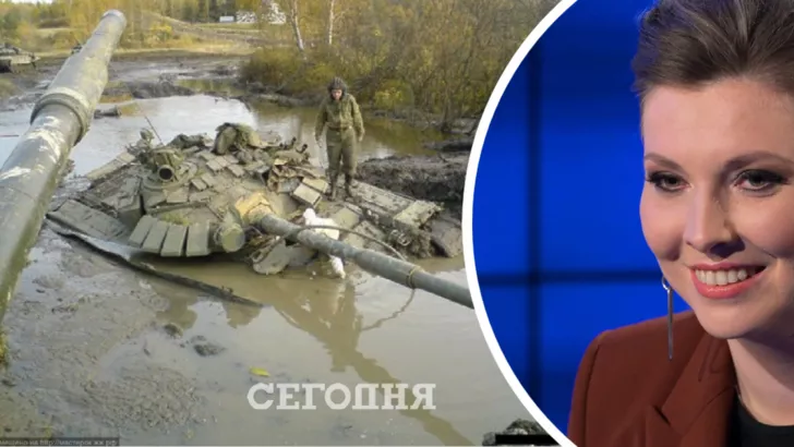 Скабеева уверена, что русские дороги не помеха победоносному нападению / Коллаж "Сегодня"