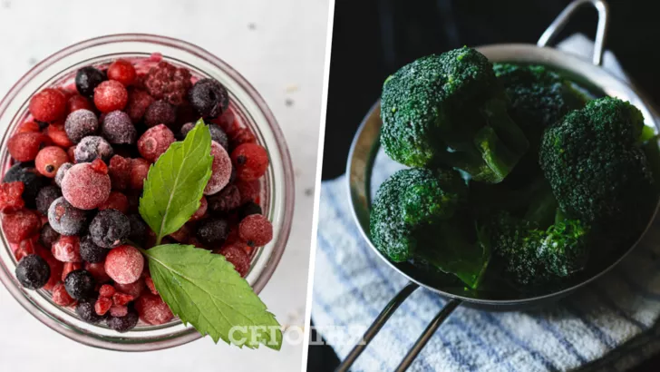 Витамины в замороженных фруктах и овощах сохраняются лучше, чем просто в сорванных