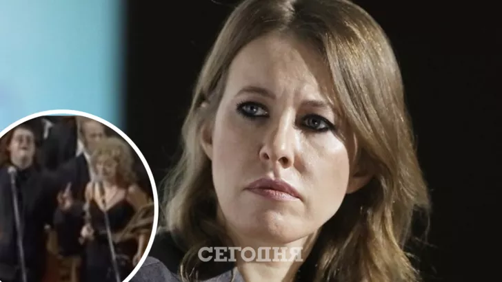 Ксенія Собчак показала відео з виступу Лариси Доліної та Олександра Градського