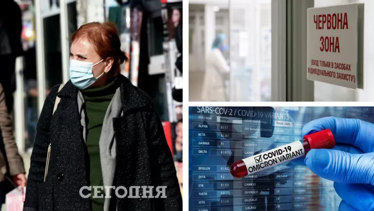 В Украине много заболевших коронавирусом за ноябрь. Фото: коллаж "Сегодня"